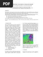 Multispectral Analysis of Satellite Images: Abstract