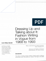 Fashion Writing - Vogue PDF