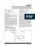 Analog-to-Digital Conversion Using A PIC16C5X/PIC16F5X: Theory of Operation