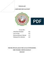 Makalah Komposisi Minyak Bumi