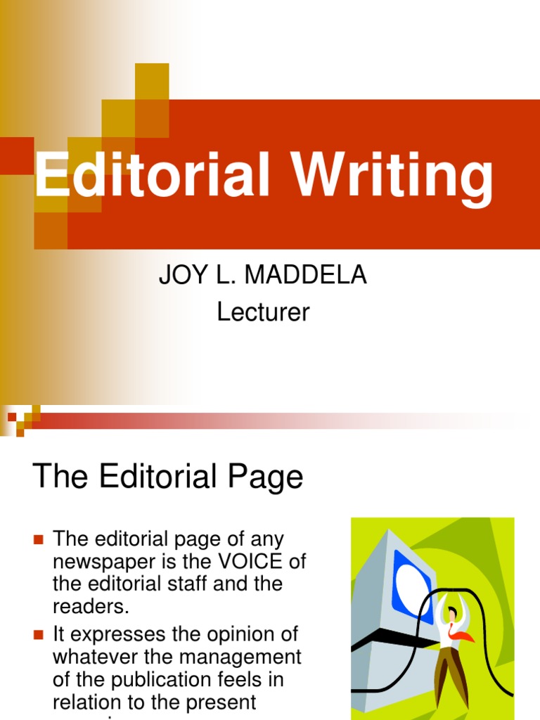 Editorial Writing Guidelines and Tips | PDF | News | Communication