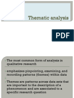Thematic Analysis