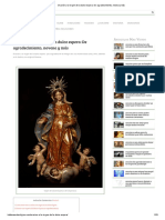 Oración A La Virgen de La Dulce Espera - de Agradecimiento, Novena y Más PDF