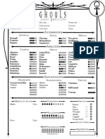 Ghoul Revised1-Page Editable