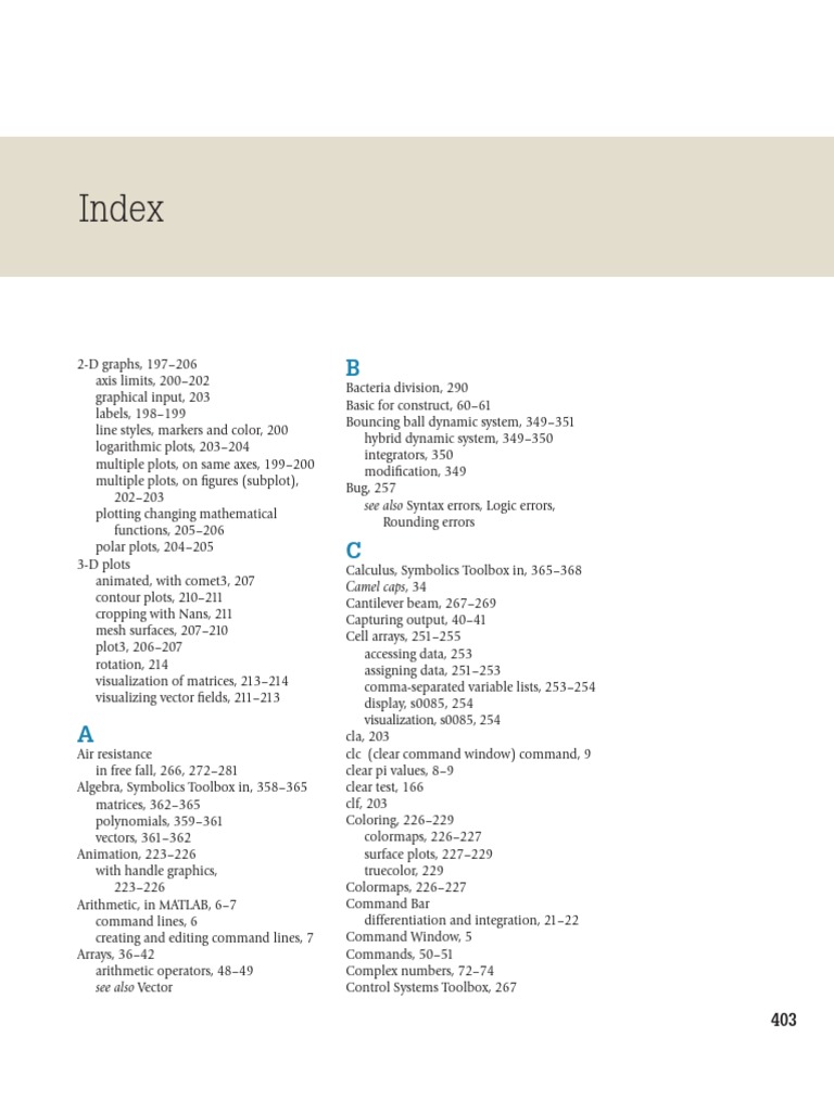 3 s2.0 B9780123943989000241 Main | PDF | Matlab | Matrix (Mathematics)