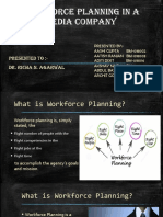Workforce Planning in A Media Company