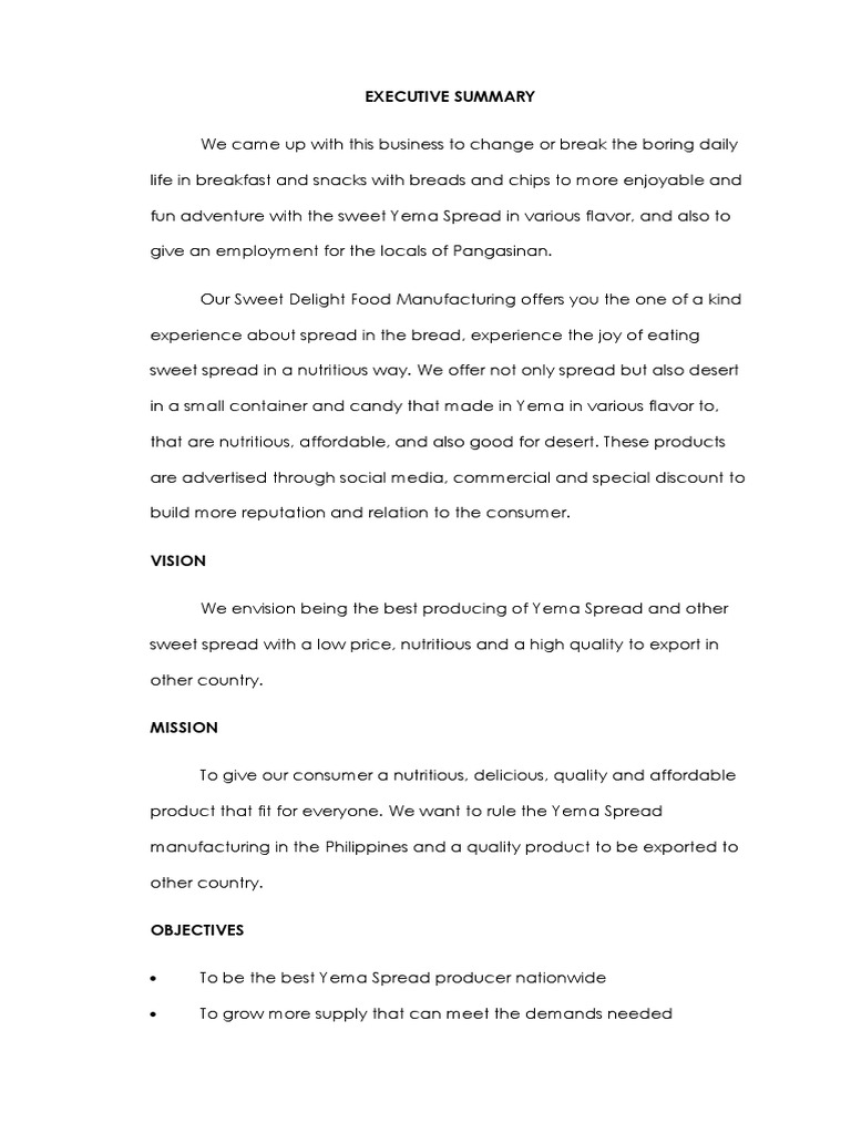 The Business Plan Of Group 1 Pdf Pricing Marketing