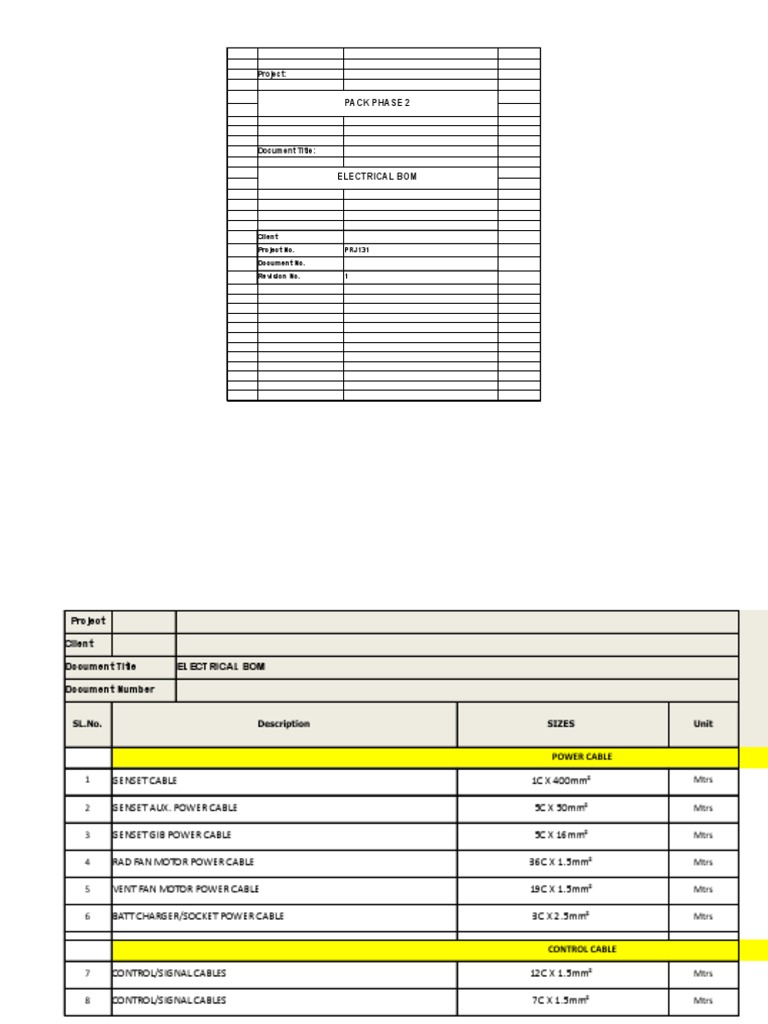 Pack Bom | PDF | Screw | Building Materials