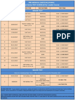 NEET Leader Test Schedule