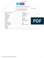 E-Receipt For State Bank Collect Payment