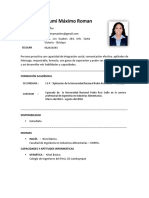 Koraima Mayumi Máximo Roman CV