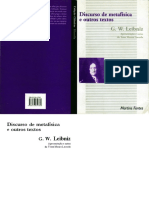 Gottfried Wilhelm Leibniz (trad. Marilena Chaui e outros) - Discurso de metafísica e outros textos   (2004).pdf