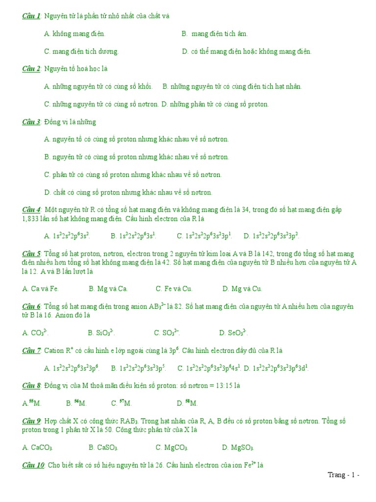 Cho Biết Sắt Có Số Hiệu Nguyên Tử Là 26 - Khám Phá Vai Trò Và Ứng Dụng Của Sắt Trong Cuộc Sống