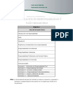 Plan de Estudios Responsabilidad y Daño Resarcible