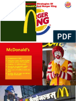 MC Donald's: Marketing Strategies of and Burger King