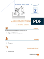 Práctica N°2_MANUFACTURA_SAP navegacion