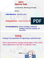 Unit 4 Machine Tools Lecture 3