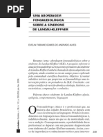 Fonoaudiologia - Sindrome de Landau Knefller