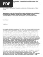 Síndrome do Sotaque Estrangeiro