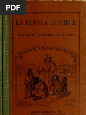 La Lengua Quichua Adjetivo Sustantivo