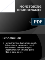 HEMODINAMIK DAN PEMANTAUANNYA