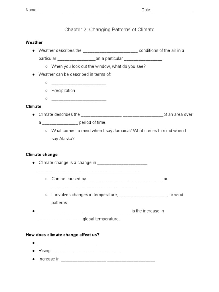 Printables - Climate Change | PDF | Climate | Fuels