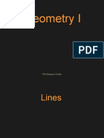 Geometry I: The Resource Center