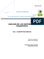 1. Análisis de Los Sistemas de Transporte