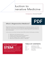 Introduction To Regenerative Medicine: Did You Know?