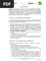 Edital do Concurso para professores do Centeduc - GO