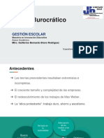 Modelo Burocratico de La Gestión Escolar