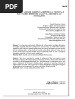 Daniel Wanderson Ferreira_Mannuella Luz de Oliveira Valinhas.O Tema Da Vaidade Nas Línguas Espanhola, Francesa e Portuguesa Estudo de Semântica Histórica Em Dicionários