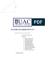Taller Colaborativo N°1: Universidad de Aconcagua Diplomado en Docencia Universitaria