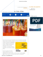 Dieta Detox de Tres Días - Belleza PDF