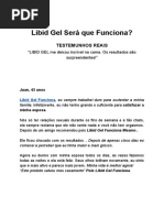Libid Gel Será Que Funciona - Libi Gel Te deixa incrível na cama - Os resultados são surpreendentes!