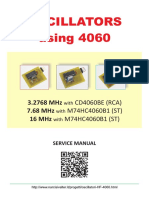 Oscillatori Quarzati Con CD4060