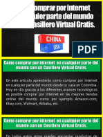 Como Comprar Por Internet en Cualquier Parte Del Mundo Con Un Casillero Virtual Gratis.