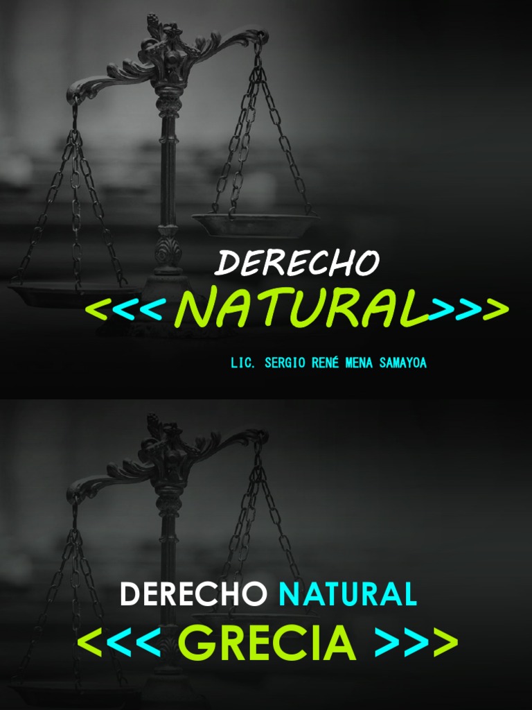 Teorías del Derecho Natural | PDF | La Ley natural | Estatuto