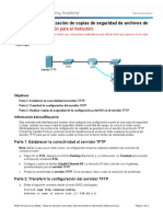 11.4.2.5 Packet Tracer - Backing Up Configuration