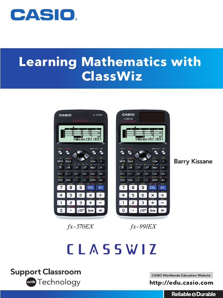 Aprendendo Matemática Com Casio FX991EX Classwiz (Ingles) PDF