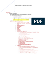 Psicopatología de La Niñez y Adolescencia