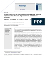 ADALID, 2011. Estudio Comparativo de Cinco Modalidades Terapéuticas Aplicadas A Procesos Degenerativos