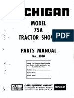Clark TCM 75A Parts Manual PDF