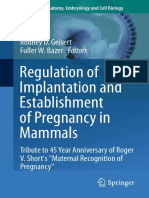 Regulation of Implantation and Establishment of Pregnancy in Mammals