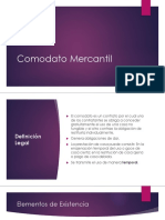 2.2 Comodato Mercantil