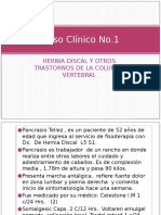 Caso Clinico Hernia Discal