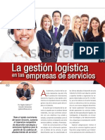 La Gestion Logistica en Empresas de Servicios
