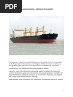 Loading - Discharging Sequence Plan | PDF | Tonnage | Ships