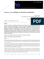 Diseño y Antropología Un Vínculo en Expansión PDF