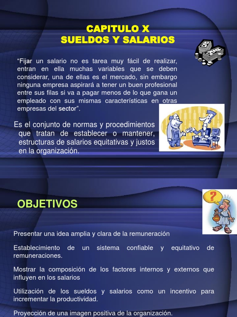 Estructura de Sueldos y Salarios | PDF | Salario | Derecho laboral